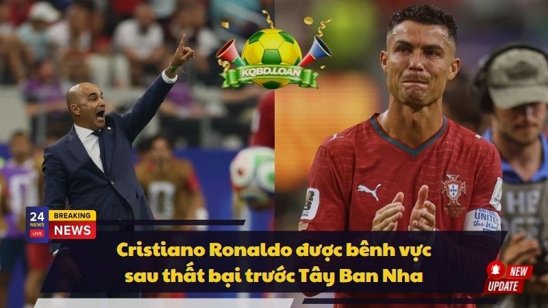 Cristiano Ronaldo được bênh vực sau thất bại trước Tây Ban Nha